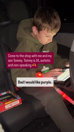 82K views · 1.4K reactions | Every Tommy night involves a trip to the shop. A routine that’s been going over 5 years now! It helps him transition towards bedtime, and is always an opportunity for us to interact and him work on his communication skills at the same time. It’s all of that, plus a chance for Tommy to have a treat too  He hasn’t made this choice in a long time. What do you think of his selection? ❤️ | Stories About Autism | Facebook
