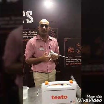 Calibration of Testo meter