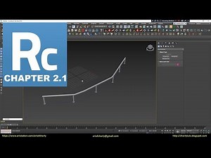 Railclone interface. Style Editor and Curve Steps option. Railclone object creation.