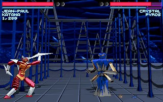 One Must Fall 2097 game at DOSGames.com