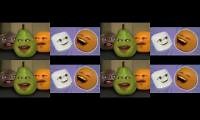 Mix of 8 videos from youtube : Annoying Orange - Annoying Pear - Annoying Orange - Annoying Marshmallow