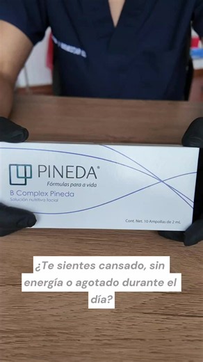 Estás agotado todo el día ? te presentamos la solución 💚 #sueroterapia #bcomplex #complejob #ecuador