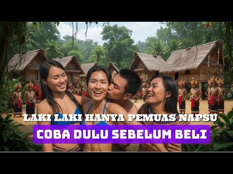 The Krung Tribe's Craziest Tradition ❗️ Unique Soulmate-Finding Ritual Through Love Huts