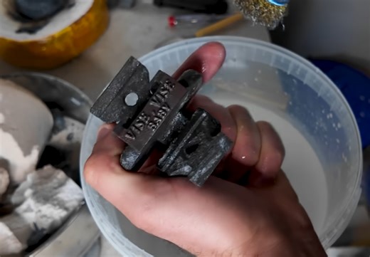 Casting Metal Tools With Kitchen Appliances