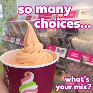 1.8K views · 19 reactions | Our toppings choices are endless, which one are you adding first? #Menchies #Froyo #Candy #Fruit #Chocolate | Menchie's Frozen Yogurt | Facebook