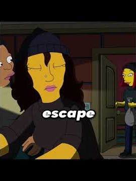 Sarah Wiggum, Ralph's mother, was once a glamorous jewel thief.#thesimpsons #simpsons #cartoon