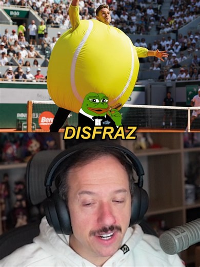 Knekro se convierte en pelota de tenis: ¡cosplay divertido!