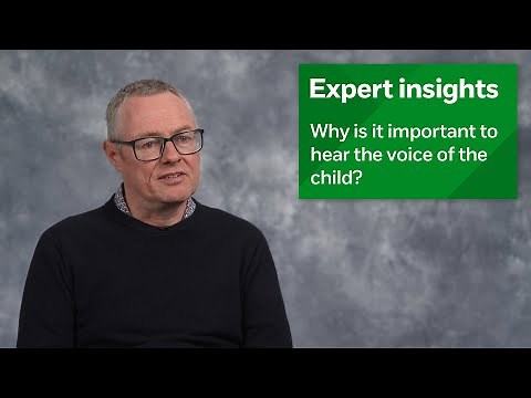 Why is it important to hear the voice of the child? | NSPCC Learning