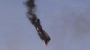 Auslaufendes Benzin wohl Ursache für Zeppelin-Absturz