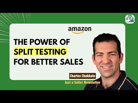 Amazon Split Testing: Google Alerts & Smarter Acquisition Strategies | Charles Chakkalo
