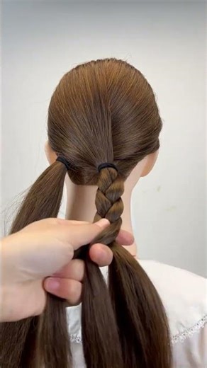 Sweet Double Bun Hairstyle Tutorial: Effortless Braided Elegance