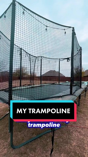 All About My Trampoline: Alley Oop Rectangle with Power Bounce