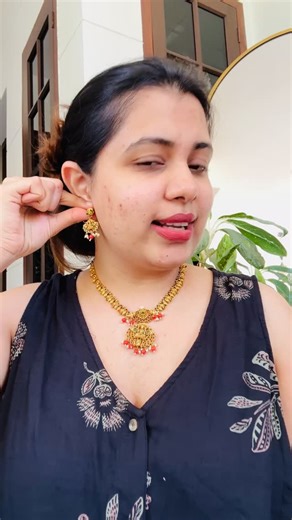 Oh By Ozy™ on Instagram: "Product code: 1) Flower x Gold Bead Simple Chain 2) Minakshi Coral Bead Necklace (Premium) 3) Sita Lakshmi Gold Replica Visit www.ohbyozy.com to order"