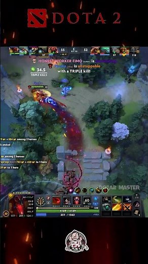 😂 When Bloodseeker Gets Haste Rune... It's Over 💨💉