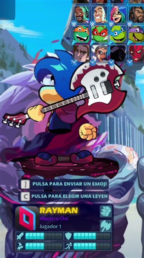 Rayman x Halo with this bug #brawlhalla