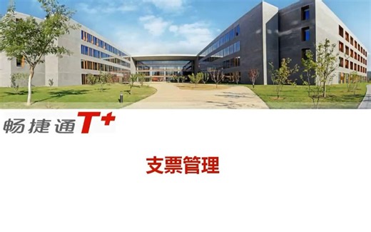 现金银行-支票管理