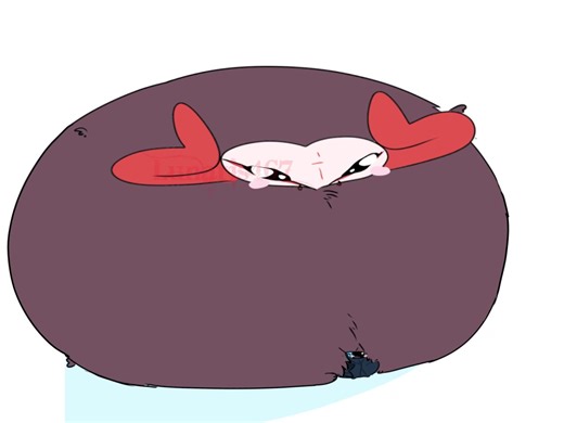 Giant Chicken Wife Surprises with Tiny Fish Husband