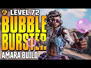 Borderlands 3 | BUBBLE BURSTER AMARA BUILD Level 72 Mayhem 10