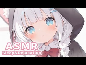 ASMR for Deep Sleep 💙 (Ear Massage, Ear Eating, Ear Blowing, No Talking)