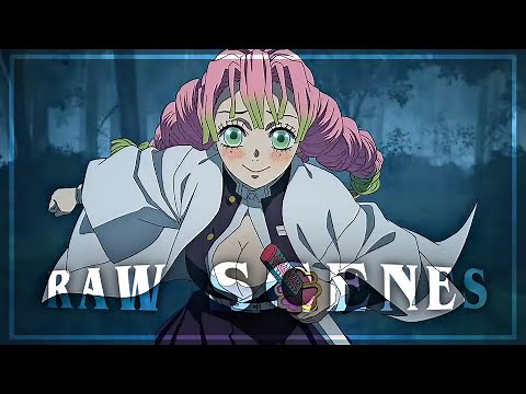 Mitsuri Kanroji | Raw Scenes | Demon Slayer | S3EP4