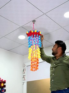 20K views · 101 reactions | Beautiful Wind Chimes made by two girls easily #windchimes #wallhanging #papercraft #diy | Click For Craft | Facebook