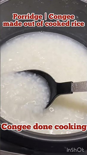 How to Cook the Perfect Plain Congee in 10 minutes