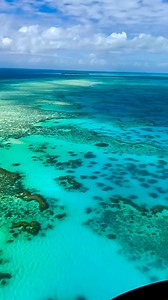 That jaw-dropping moment when you see Heron Island on the horizon 🙌⁠ 🚁: Marine Helicopters Australia 📷️: instagram.com/myheartbeatstravel | Heron Island