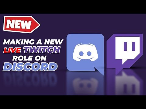 Now Streaming Twitch Role for Discord Tutorial | Now Live Discord Role