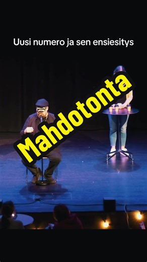 Joskus tulee eka kerta ja tässä pätkä siitä myös teille. Kokeilin vastaavaa juttua jo aikaa sitten, mutta se ei oikein toiminut ja oli rutiinina sekava. Palautin idean mieleen ja aloin työstää. Kun kriittisin yleisö eli omat lapset ja vaimo totesivat, että ”hyvä temppu” niin oli aika viedä se yleisön eteen testattavaksi. Kutsun tätä nyt leikkisästi nimellä Karkkikepponen. Tässä vain pieni pätkä kokonaisuudesta. Kuvattu Mahdotonta kiertueen esityksestä Kangasala-talolla. #peteposkiparta #mentalis
