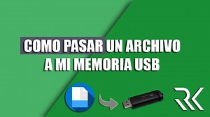 Como pasar un archivo a mi memoria usb.