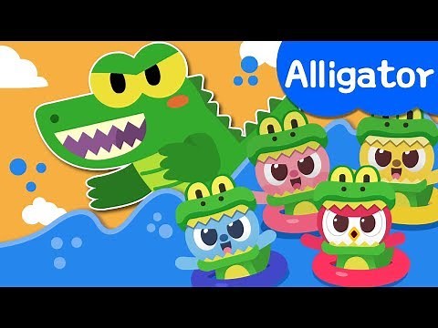 [Miniforce] Alligator Song | Nursery rhymes | Animal Songs | Minifoce Kids Song