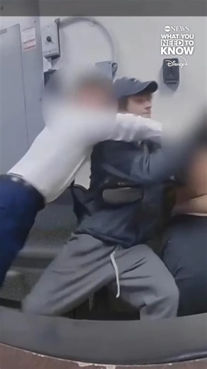 ABC News on Instagram: "Dramatic video captures an accused shoplifter allegedly pulling a gun on an Ohio police officer inside a Walmart before being tackled by a store employee. What You Need to Know is streaming exclusively on @DisneyPlus. Stream now at the link in bio."