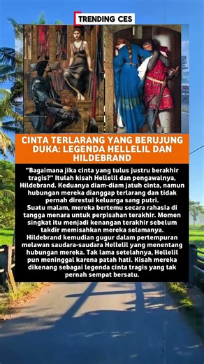 Cinta Terlarang yang Berujung Duka: Legenda Hellelil dan Hildebrand