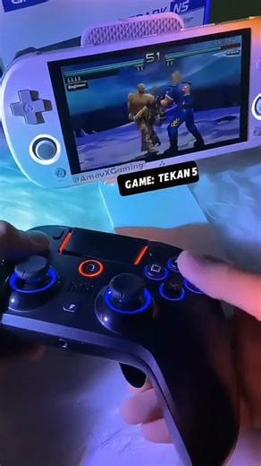 Trimui Smart Pro Test Game PSP #trimuismartpro #handheld #gaming #psp #fyp #efootball #motogp