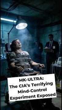 MK Ultra: The CIA’s Terrifying Mind Control Experiment Exposed
