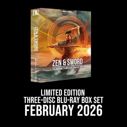 ZEN & SWORD Masters of Cinema Trailer #miyamotomusashi #TomuUchida #musashisaga