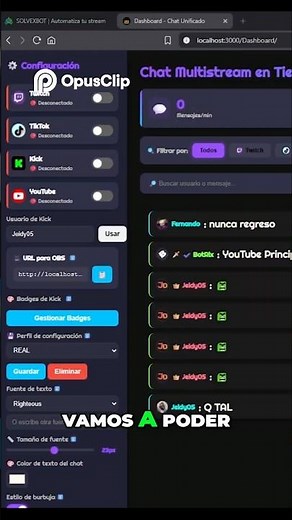 El MEJOR CHAT para multistream GRATIS 💬