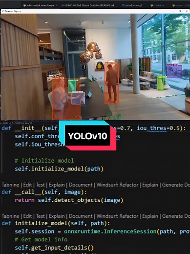 Mô hình YOLOv10 & Tensorflow #ai #python #computervision #programming #machinelearning