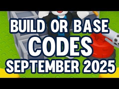 🔥 NEW CODES 🔥BUILD OR BASE CODES SEPTEMBER 2025