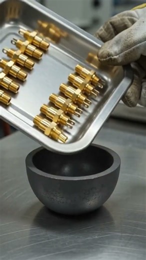 🧪 Hidden Gold Inside Vintage Vacuum Tube Connectors 😲 | Real Gold Recovery Process