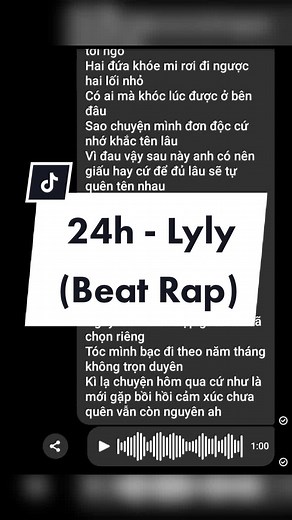 24h - Lyly x ft. Magazine || BEAT 2 #fypシ #music #beat #lyrics #24h #Lyly #Magazine #xuhuong #xuhuongtitok #vbsg218