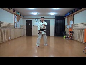 剛柔流空手の型№11 壱百零八手（スーパーリンペイ）