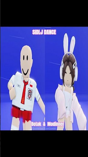 Modinner & Si Botak | Dance Si Imut Dari Laut Jawa #roblox #modinner