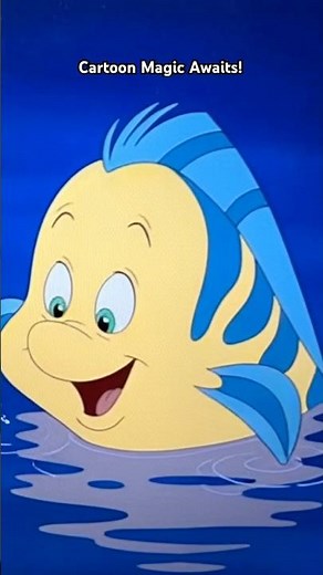 Sea Adventures Begin Here 🦈 #cartoonfish #cutecharacters #ocean #kidscontent #sealife