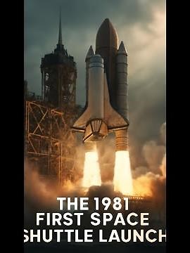 The 1981 First Space Shuttle Launch #Space