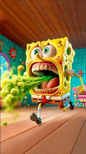 SpongeBob Has Bad Breath | Rank Up | Epic Revenge Prank! #shorts #spongebob #funny