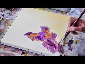 Abstract Art Painting- Peinture acrylique facile-Althea