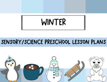 Winter Sensory/Science Preschool Lesson Plans