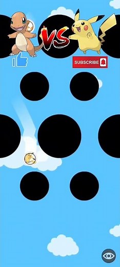 Charmander vs Pikachu #charmander #marblerace #pokemon #pikachu