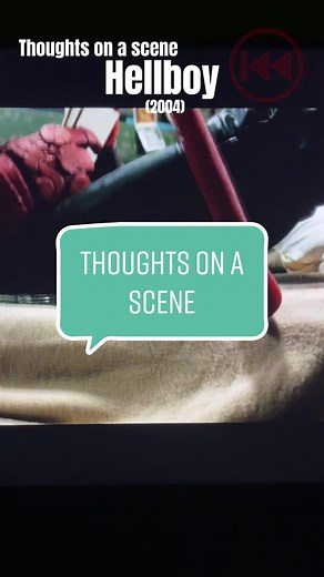 #thoughtsonascene Hellboy (2004) #hellboy #hellboymovie #hellboyfilm #moviemistakes